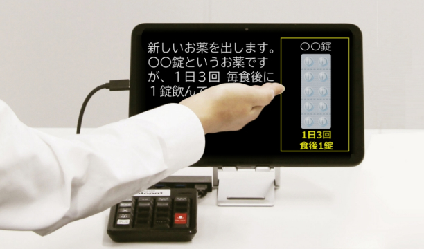 図解・動画の表示で、説明をサポート